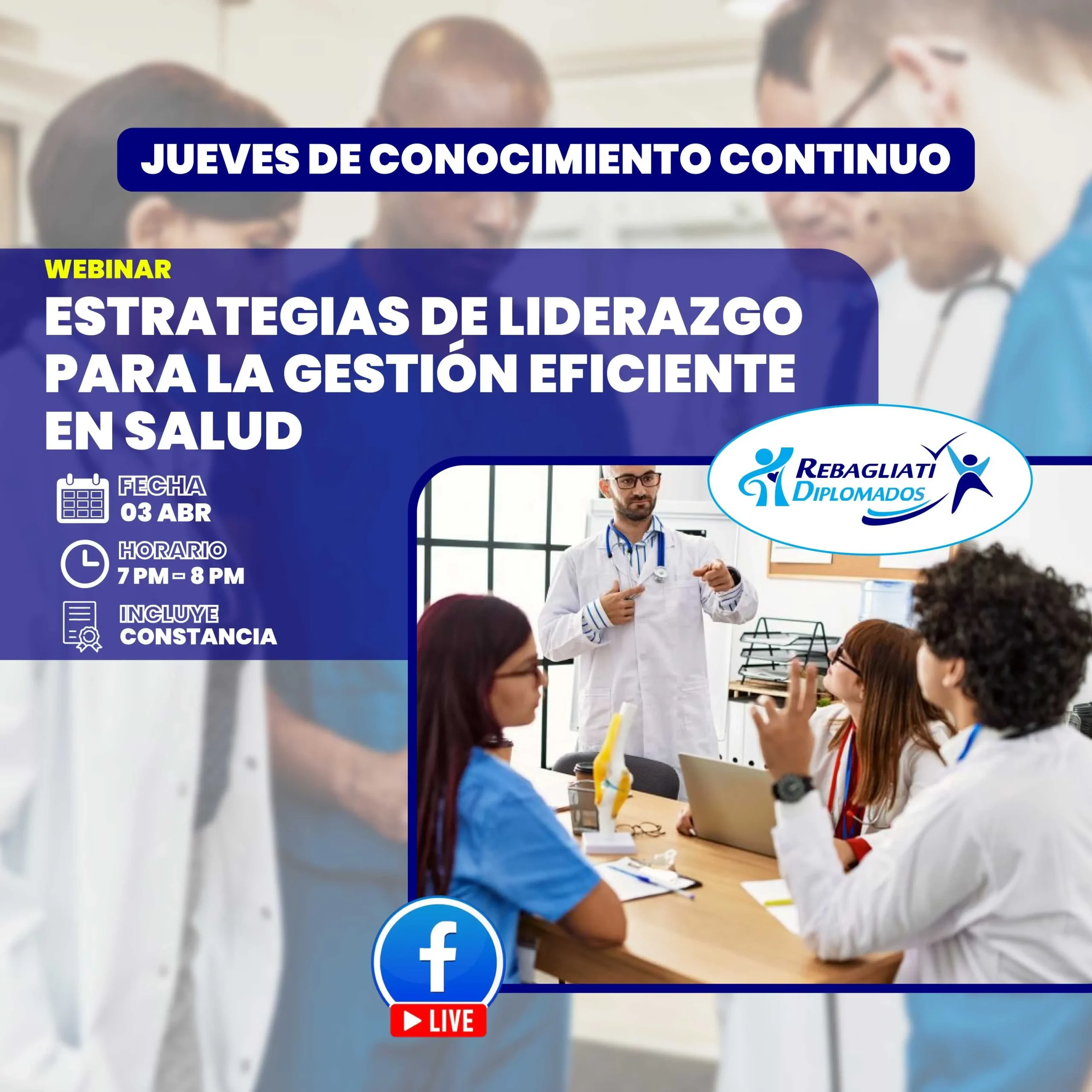 Webinar Estrategias De Liderazgo Para La Gestión Eficiente En Salud