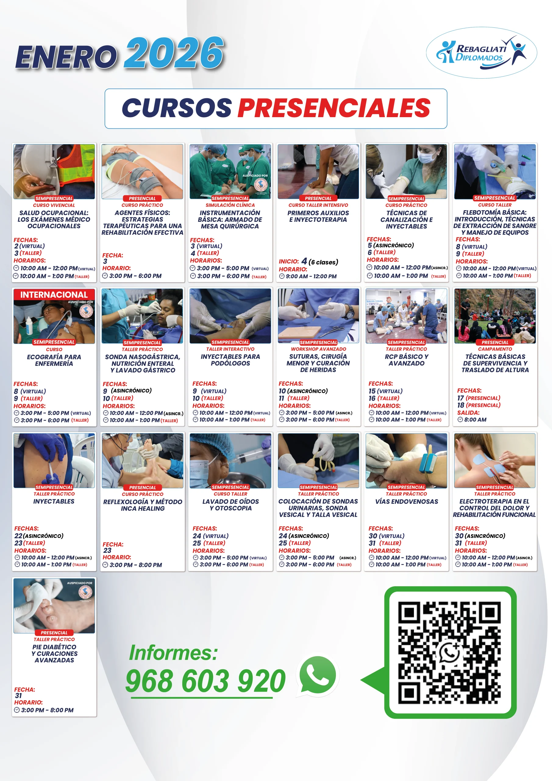 CURSOS PRESENCIALES ENERO 2026