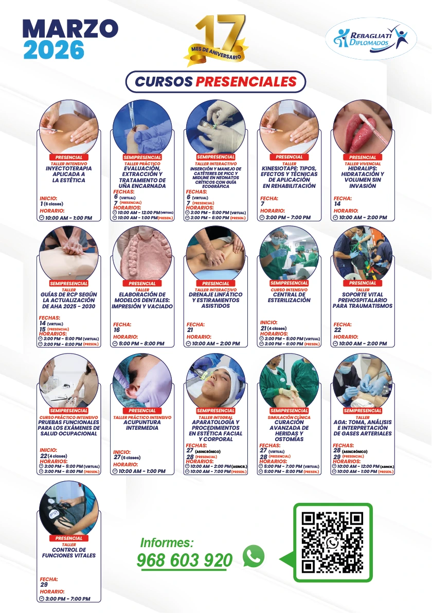 CURSOS PRESENCIALES MARZO 2026