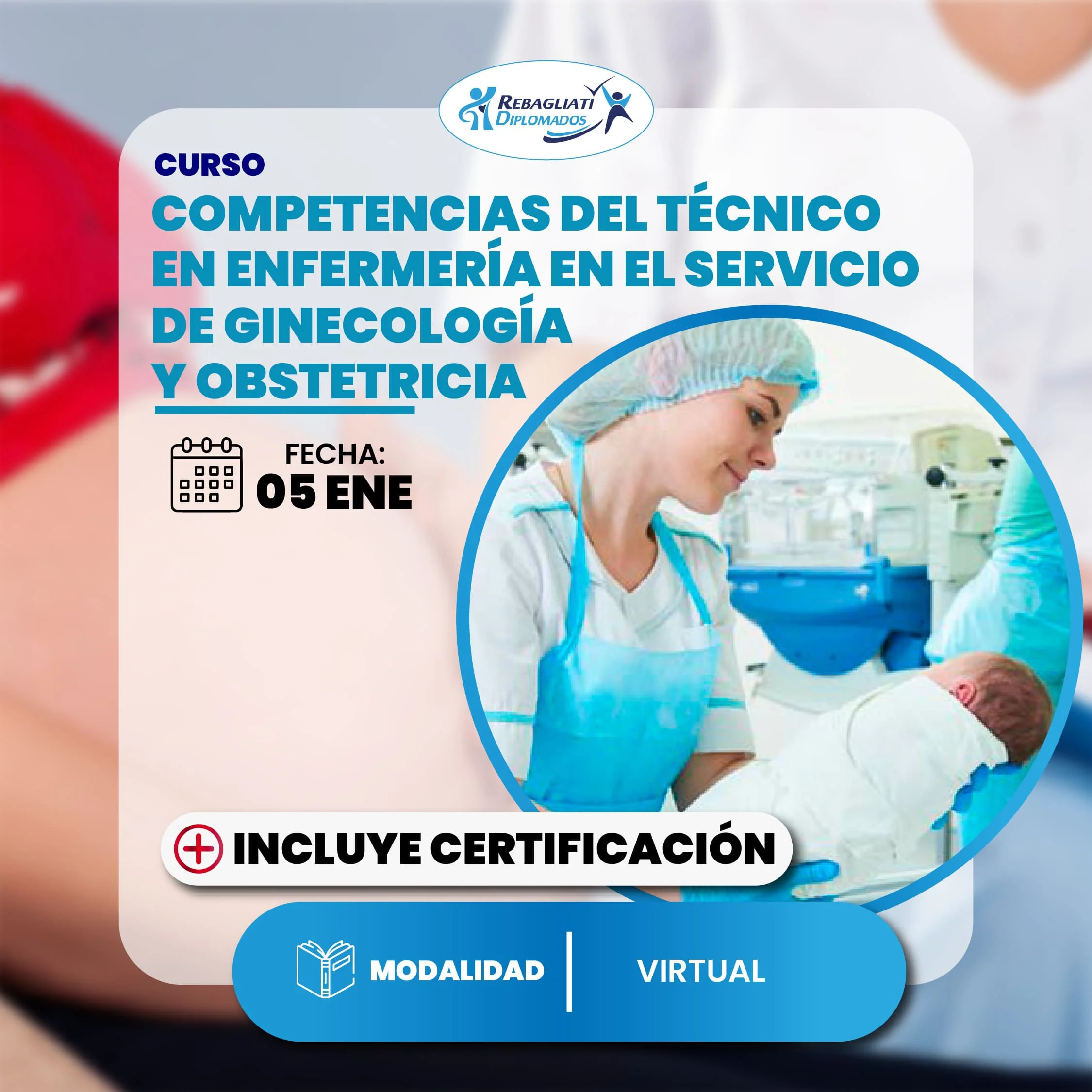 Curso competencias del técnico en enfermería en el servicio de ginecología y obstetricia