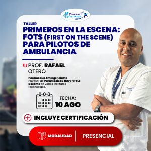 Curso primeros en la escena: fots (first on the scene) para pilotos de ambulancia