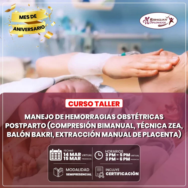 Curso taller manejo de hemorragias obstétricas post parto