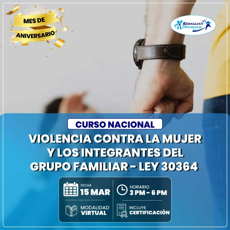 Curso nacional violencia contra la mujer y los integrantes del grupo familiar - ley 30364