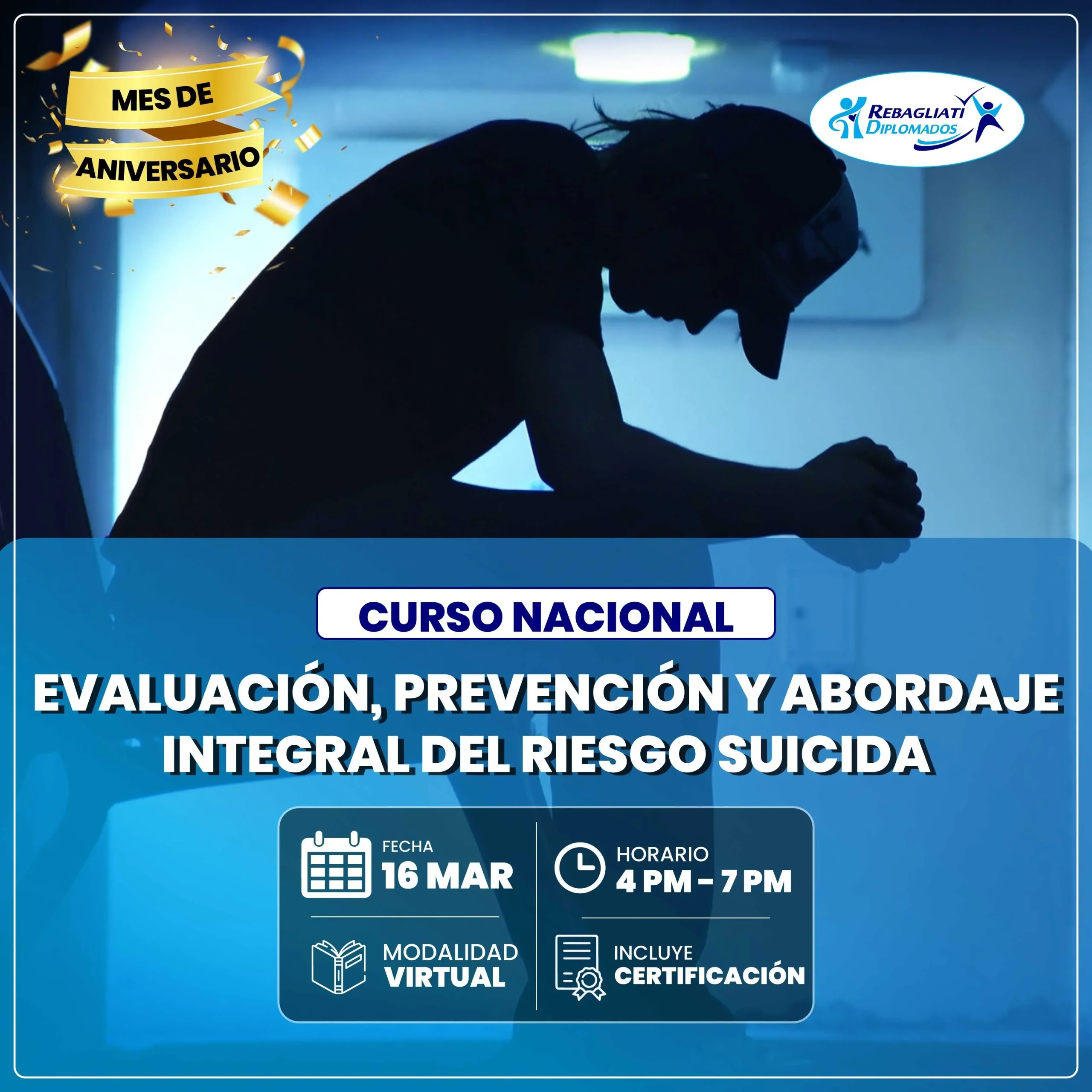 Curso nacional evaluación prevención y abordaje integral del riesgo suicida