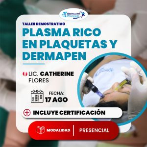 Curso demostrativo plasma rico en plaquetas y dermapen