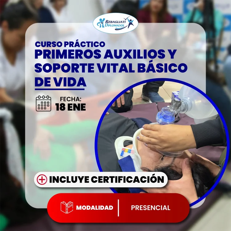 Curso práctico primeros auxilios y soporte vital básico de vida