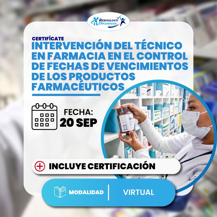 Intervención del técnico en farmacia en el control de fechas de vencimientos de los productos farmacéuticos