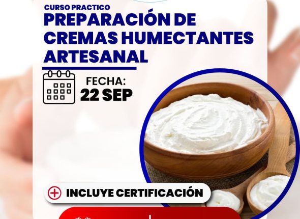 Preparación de cremas humectantes artesanal