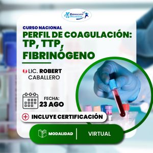 Curso perfil de coagulación: TP TTP fibrinógeno