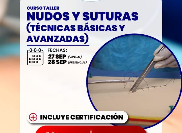 Nudos y suturas (técnicas básicas y avanzadas)