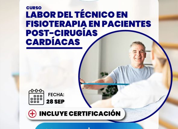 Labor del técnico en fisioterapia en pacientes post cirugías cardíacas