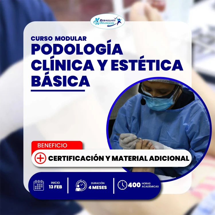 Curso Modular Podología Clínica Y Estética Básica