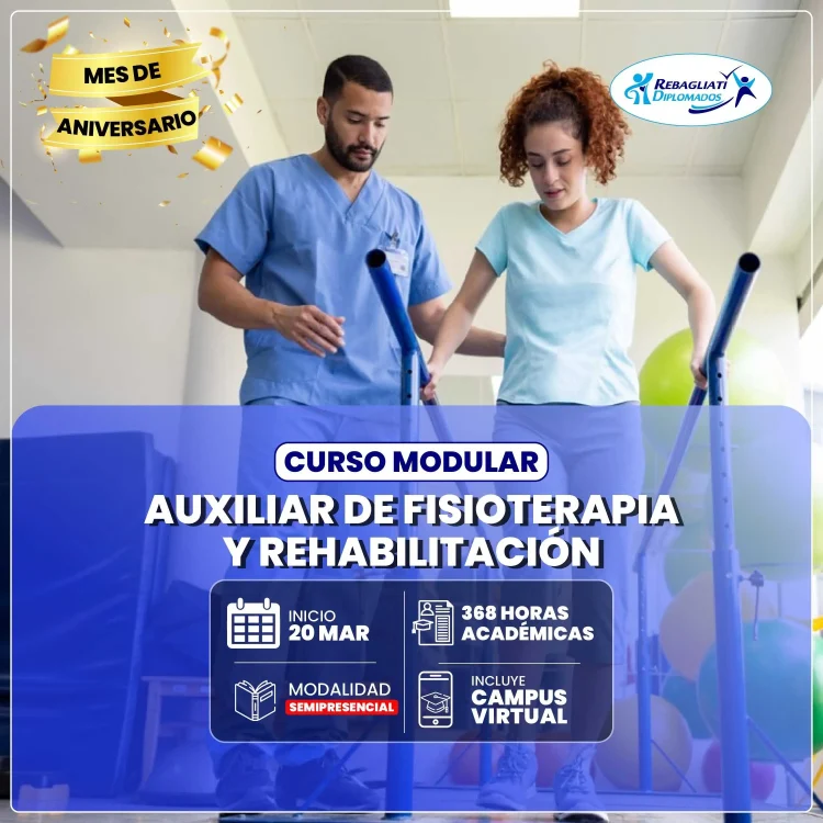 Curso modular auxiliar de fisioterapia y rehabilitación