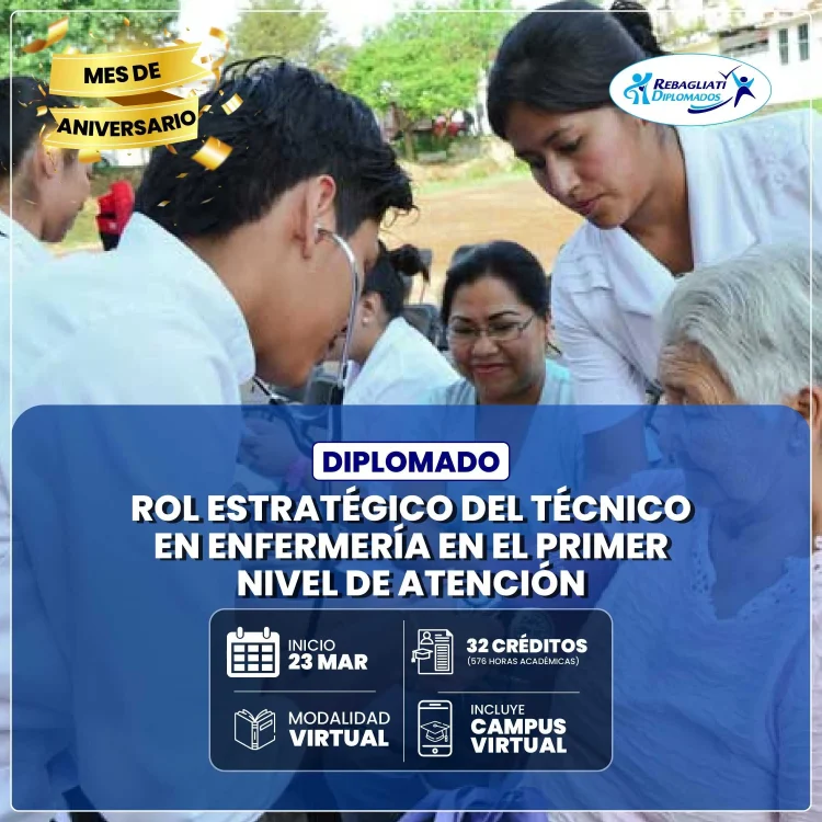 Diplomado rol estratégico del técnico en enfermería en el primer nivel de atención