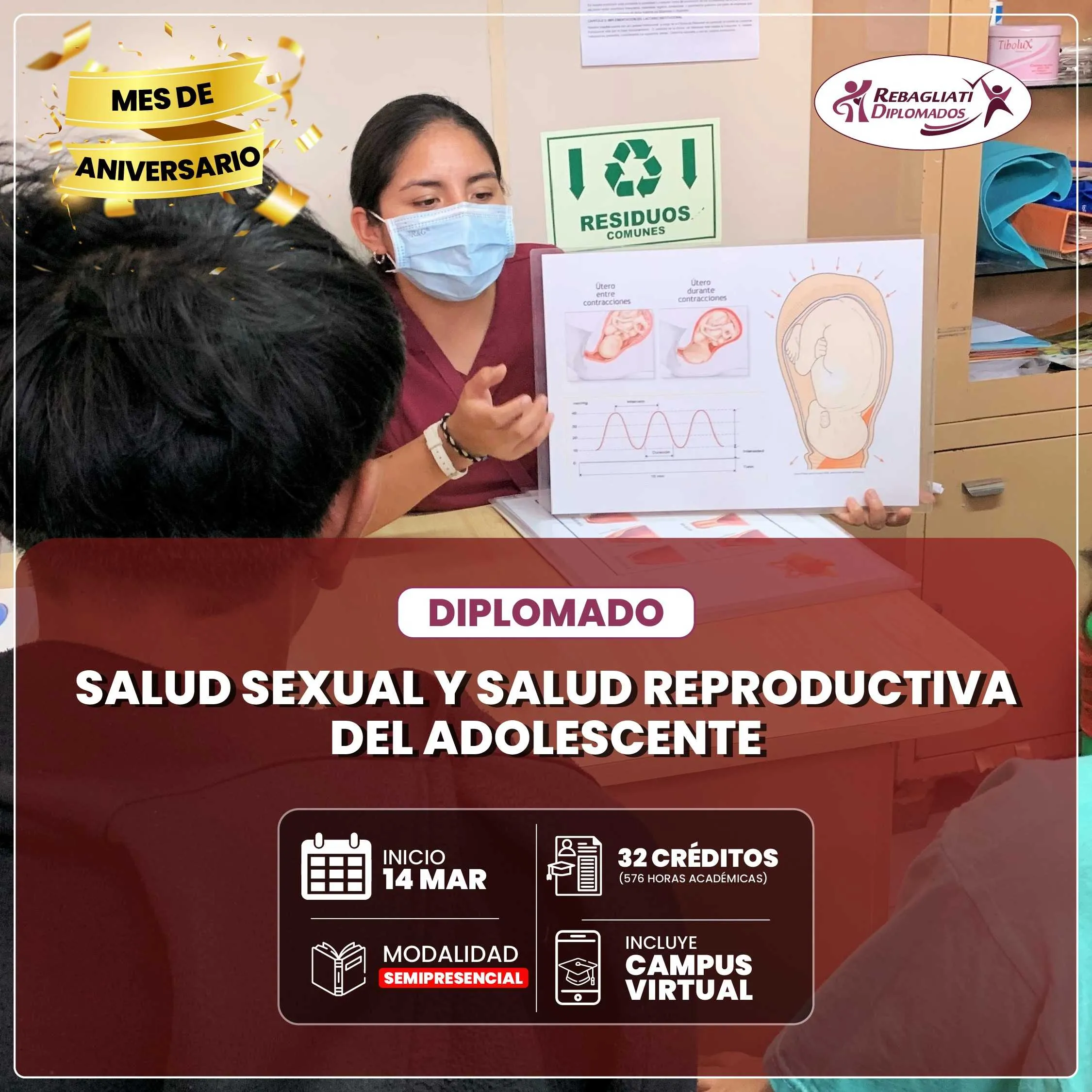 Diplomado intensivo salud sexual y salud reproductiva del adolescente